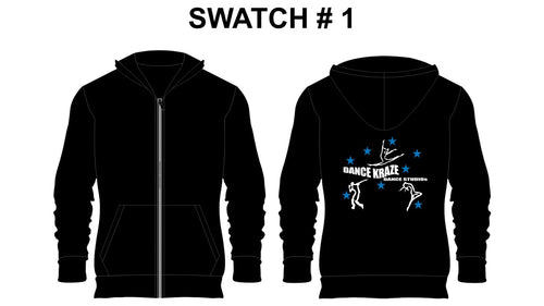 Dance Kraze- Full Zip Hoodie