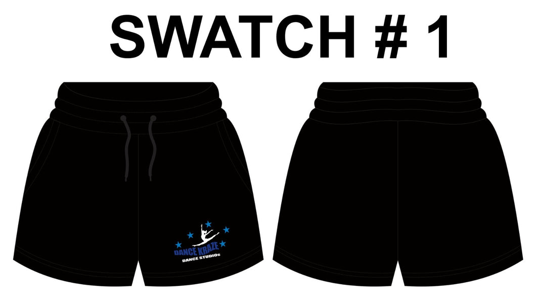 Dance Kraze- Cotton Embroidered Shorts