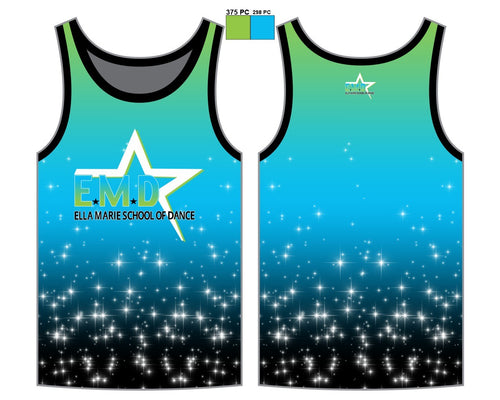 *Performance Team* Ella Marie Dance- Muscle Tank Top- Required uniform for practice