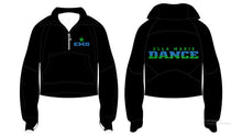 Load image into Gallery viewer, *GLITTER VINYL* Ella Marie Dance- Premiere 3/4 Zip Cotton Sweatshirt