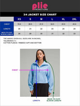 Load image into Gallery viewer, *Pick Color Option* Duval Dance and Music Academy- Premiere 3/4 Zip Cotton Sweatshirt